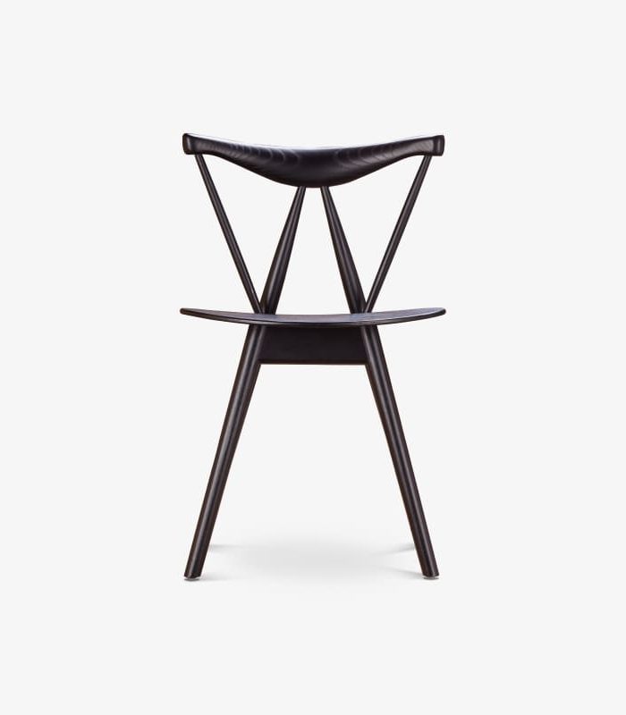 Dining chair with backrest